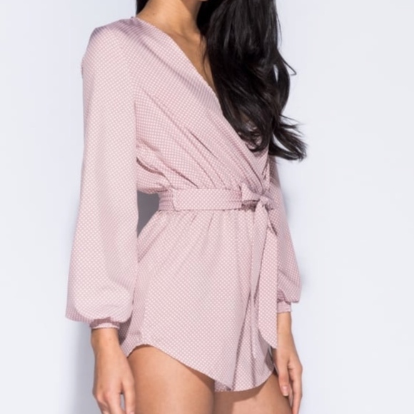 Polka Dot Playsuit - Picture 3 of 5